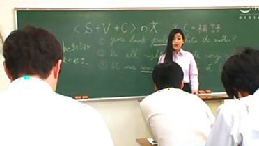 Teacher Namiki Touko is ready to take a penis in the classroom